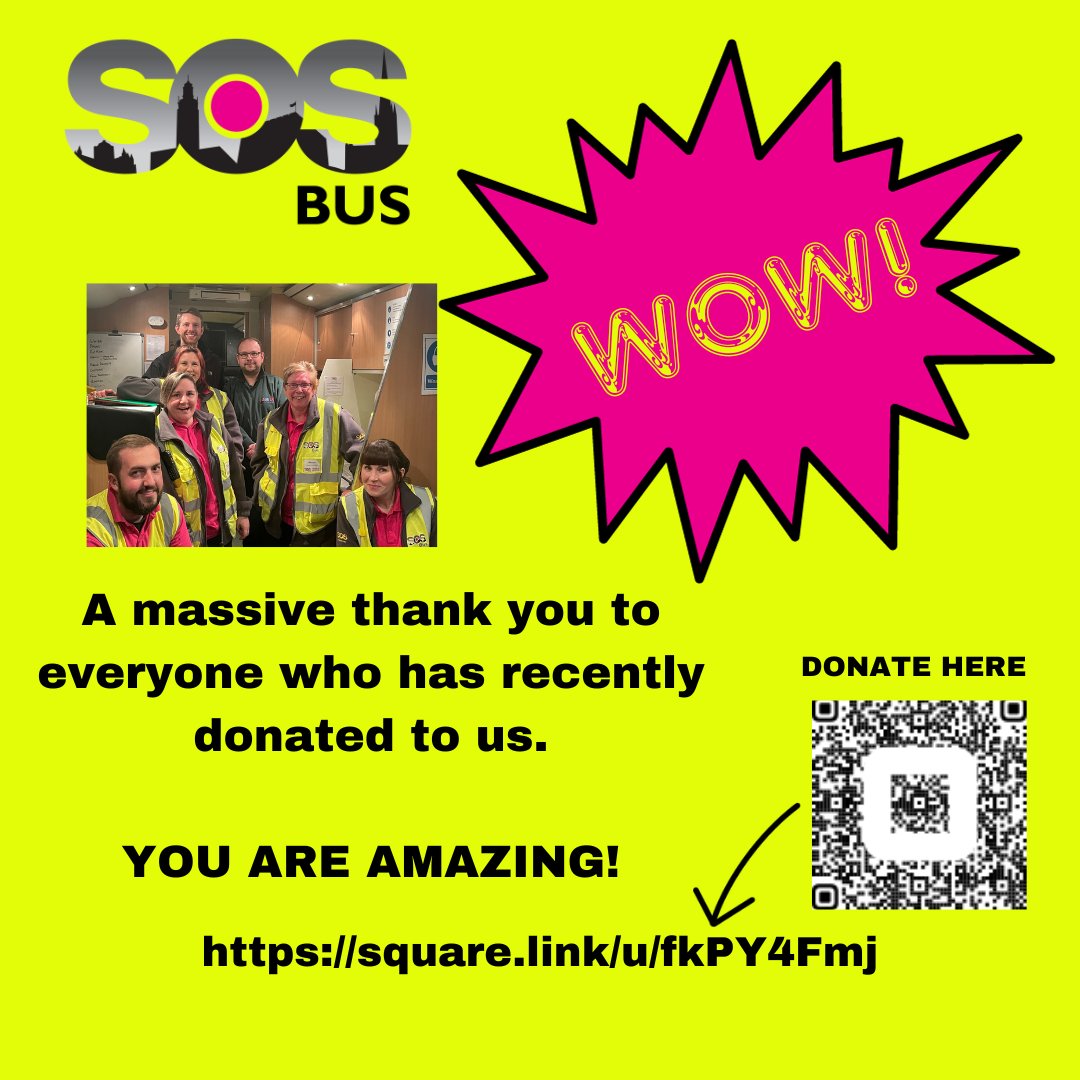 SOSBUSNorwich's tweet photo. A BIG BIG THANK YOU XX
#KeepingPeopleSafe #SOSBus #Norwich https://t.co/HIJU6jZhfK