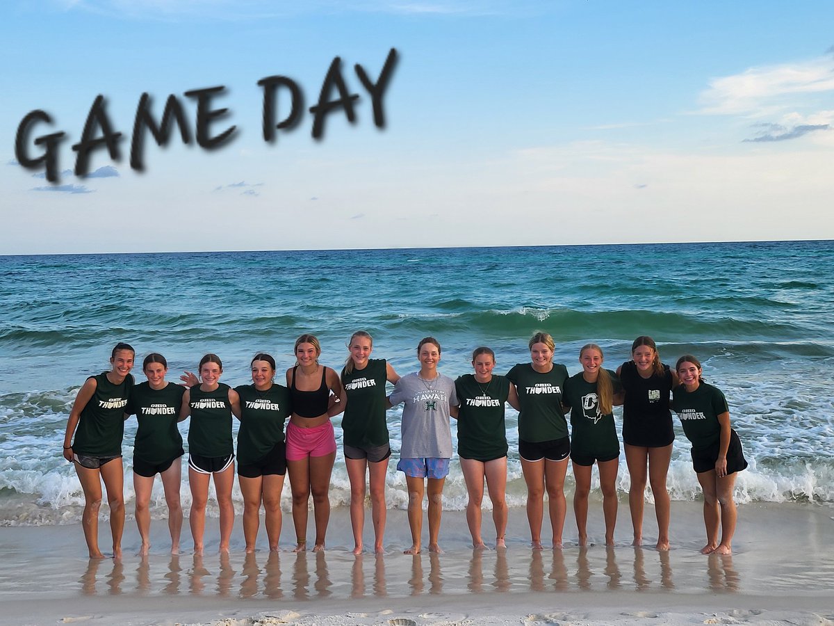 OT-08 is having a blast in Destin. We take on Extreme Elite 08 Gold today at 1PM. We will be on Field 10 at Peston Hood Athletic Complex. Go Thunder!