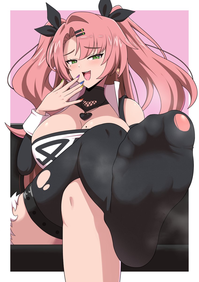 ニコのムレ足イラストです 