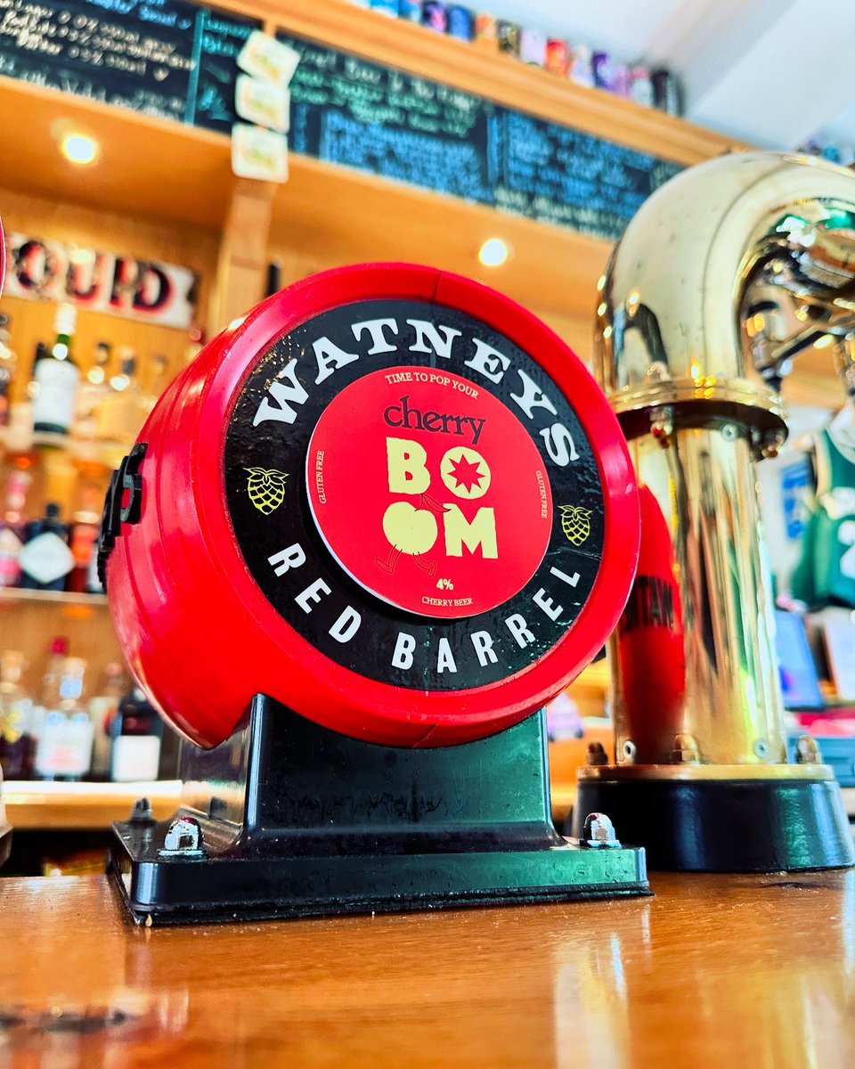 It’s Back!

Boom Cherry 4%
Gluten Free Cherry Beer

#beer #norwichpub #nr3 <a href="/boomtowers/">boomtowers</a>