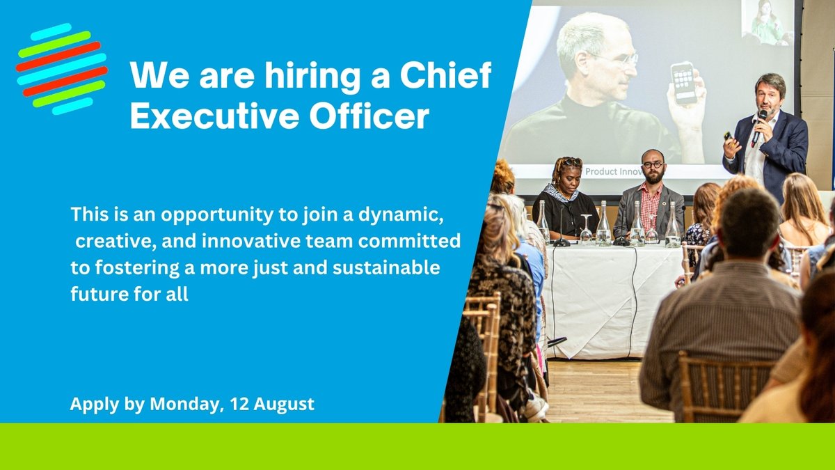 📌We are hiring a new Chief Executive Officer to lead IDEA in its next development stage of our new Strategic Plan. Join a dynamic and innovative team committed to fostering a more just and sustainable future for all. Apply by Monday 12 August.

🎯More 👉 bit.ly/3Ln2BBg