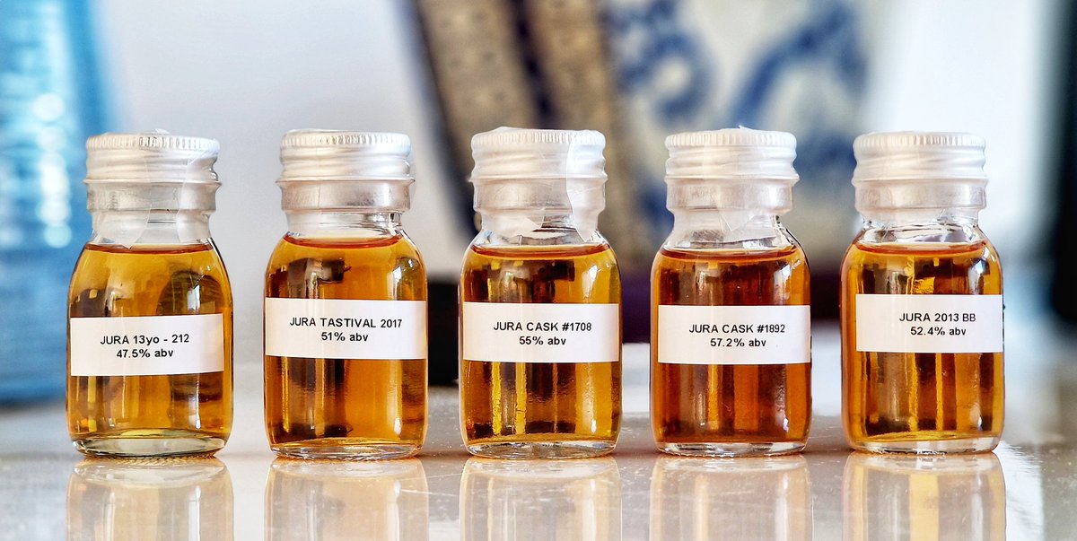 🔥 GIVEAWAY! 🔥

Open to all my existing, UK-based, followers. Simply retweet this post and win this set of five superb Jura whiskies, then join us for a live Twitter tasting on 3 August at 20h00 🥃. T's and C's below...
