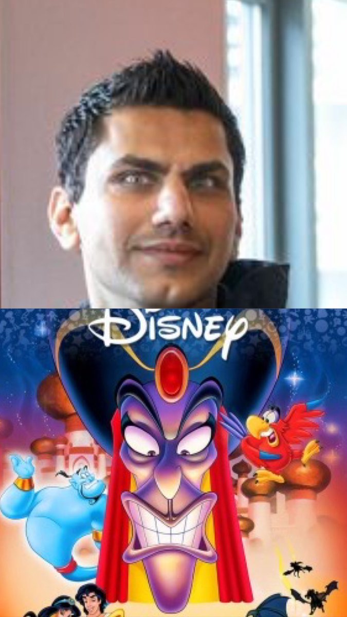 kristoferari's tweet photo. Kourani er vondikall (staðfest). Hann er Jafar úr Aladdin holdi klæddur. https://t.co/KlkASurXlt