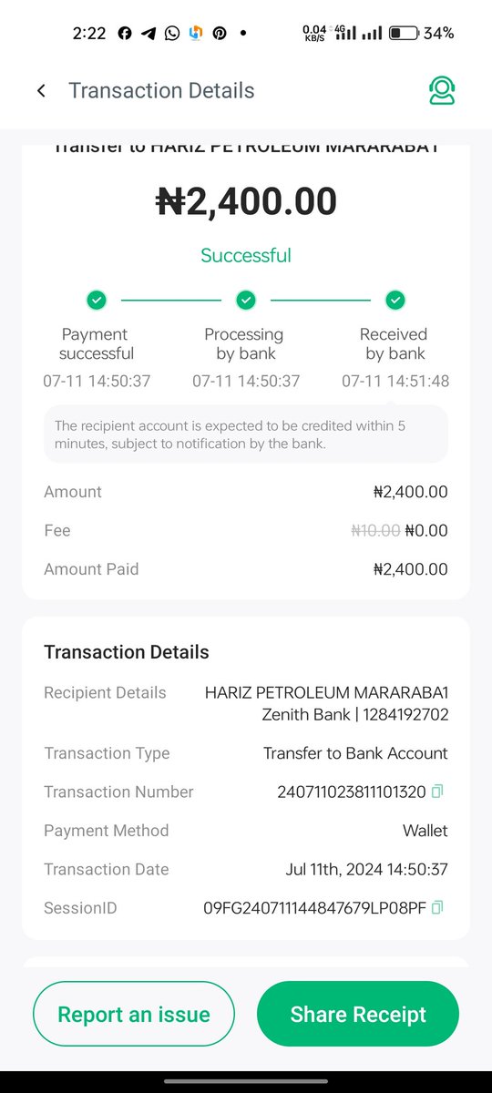 B3nnytron's tweet photo. @OPay_NG  please help me to recover my fund from this petrol station,this transaction was confirmed successfully form opay_ng but hariz petroleum maraba refuse to refund me 
@opay_Ng
@cenbank
@zenithbank https://t.co/PojwYd1Hk1