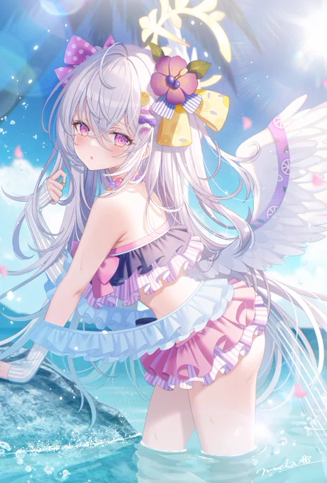 水着アズサ #ブルアカ