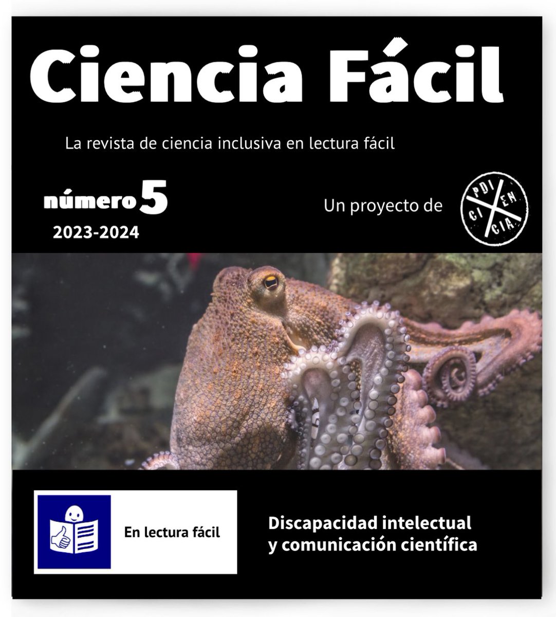 ¡EXTRA EXTRA! Nuevo número de #Cienciafacil, la revista de #cienciainclusiva en #lecturafacil para todos los públicos 👉🏽view.genially.com/66013fb71a328e… ⁦<a href="/Plenainclusion/">🍀 Plena inclusión</a>⁩ ⁦<a href="/AFAMP_/">AFAMP</a>⁩ ⁦<a href="/aecomcientifica/">AEC2</a>⁩ ⁦<a href="/CSICdivulga/">CSIC Divulga</a>⁩ ⁦<a href="/EscuderoRoman/">Román Escudero</a>⁩