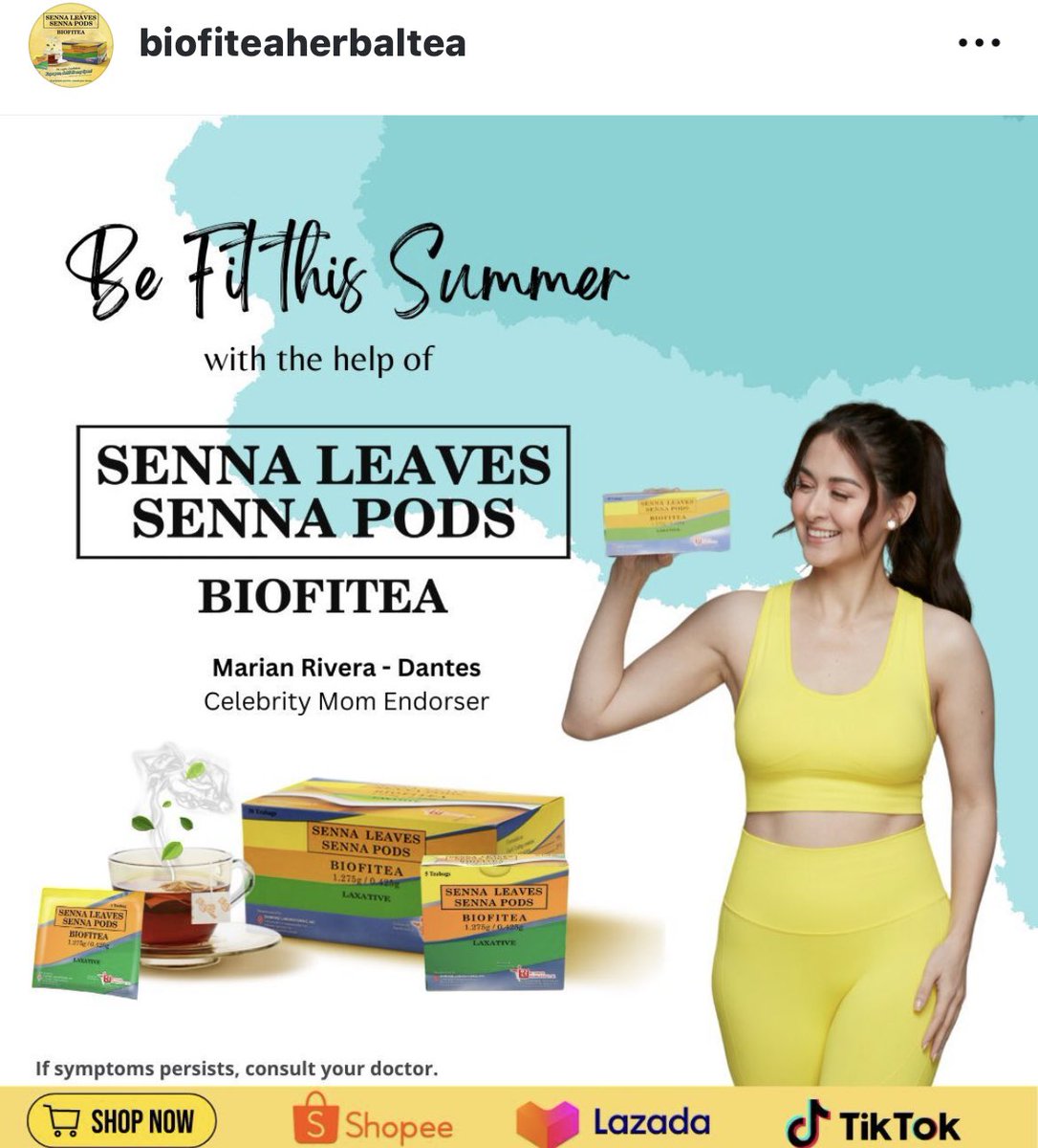 mariadongmarian's tweet photo. Marian Rivera for #Biofitea 🍵 https://t.co/PpB71j8WhS