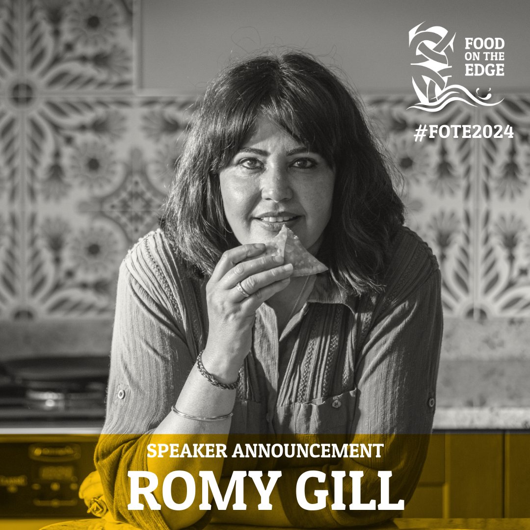 We are excited to welcome Romy back, known for her expertise in Indian cuisine, vibrant personality &amp; dedication to charitable causes she has a new book coming 'It is a celebration of the food I grew up eating'
Get your ticket NOW &amp; join us to see Romy in Galway in October!