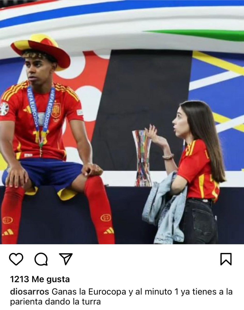 España es también que tu contraria te de la murga hasta en el mejor momento de tu vida.♥️