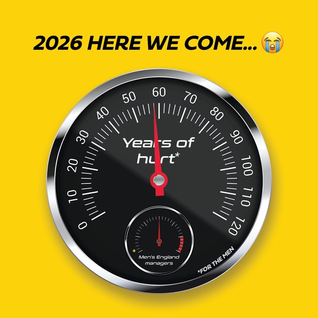 No more than 60 lads, please