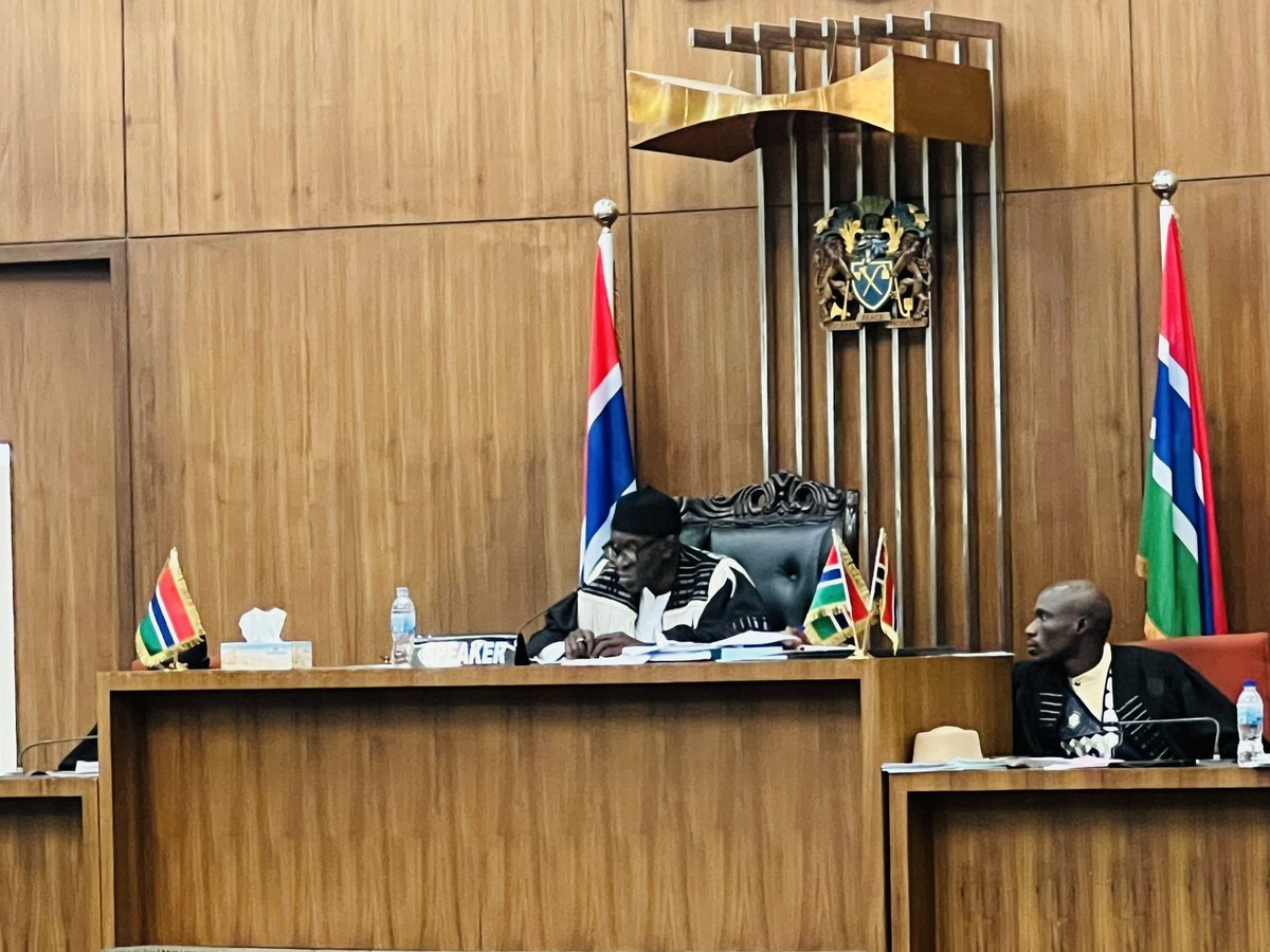 The Speakers Ruling on the Consideration Stage of the Women's (Amendment) Bill,
2024. The Speaker during his deliberations
<a href="/AssemblyGambia/">National Assembly Of The Republic of The Gambia</a> said the Assembly cannot be engaged in such a futile exercise, as to allow the Bill to proceed to Third Reading without its clauses.