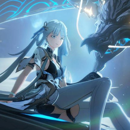 I love my light blue/white haired girls 😭