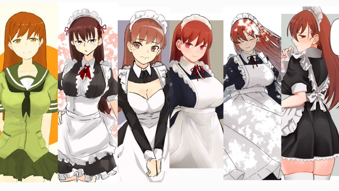 大井っちの進水日ということで、嫁艦と僕のお絵描き始めてからの記録です 