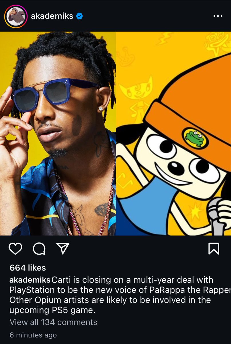 🚨BREAKING🚨 According to a report by DJ Akademiks, Sony is looking to ...