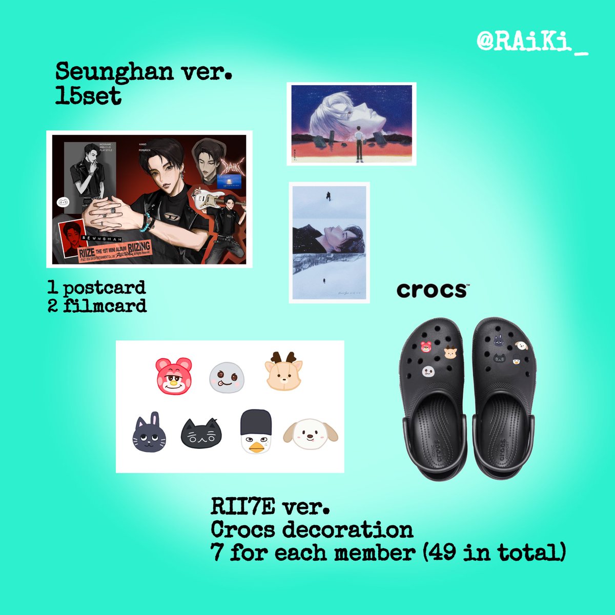 raiki_de_RAiKi's tweet photo. 🎸Giveaway Riizing day in Singapore

⭕️date : 20 July 2024

⭕️location : SG Expo Hall7

⭕️rule : 🔁&amp;❤️ and show this tweet 
/show some things related to RIIZE

#RIIZE #라이즈 #RISEandREALIZE
#RIIZE_FANCON #RIIZINGDAY
#RIIZEinSG #RIIZEinSINGAPORE #RIIZINGDAY_in_SG #RIIZINGDAYinSG https://t.co/55AJAcYUo2