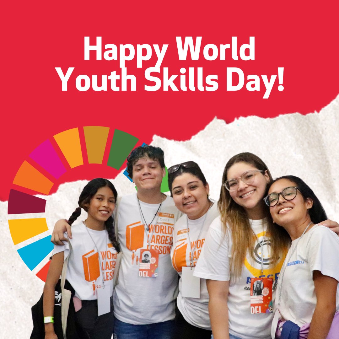 TheWorldsLesson's tweet image. What are the skills and competencies young people need to take action for @TheGlobalGoals? 💡
We reviewed the research & consulted young people from all over the world to identify 17 key sustainability competencies. 🌎 Take a look at the report in bio!
#WorldYouthSkillsDay