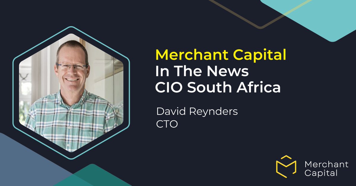 David Reynders, CTO of Merchant Capital and CIO of the Year award winner, is transforming fintech with a fully-automated SME lending system. Learn about his journey from engineering to IT and his impact on South African finance!

Read more: hubs.la/Q02GxVtK0