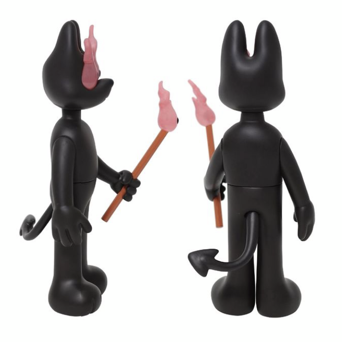 toysrevil's tweet photo. #TOYSREVILTOYNEWS: EYE OF FIRE by #BakuMaeda @bakumae X #FILTER017 for exclusive sale in Japan &amp; https://t.co/8X9qCDApur

Sized 8" / 20CM tall, this PVC-made collectible figure comes in 2 colorways, each NT$7800 / US$239.

#toynews
#toysblog https://t.co/5AGUytg416