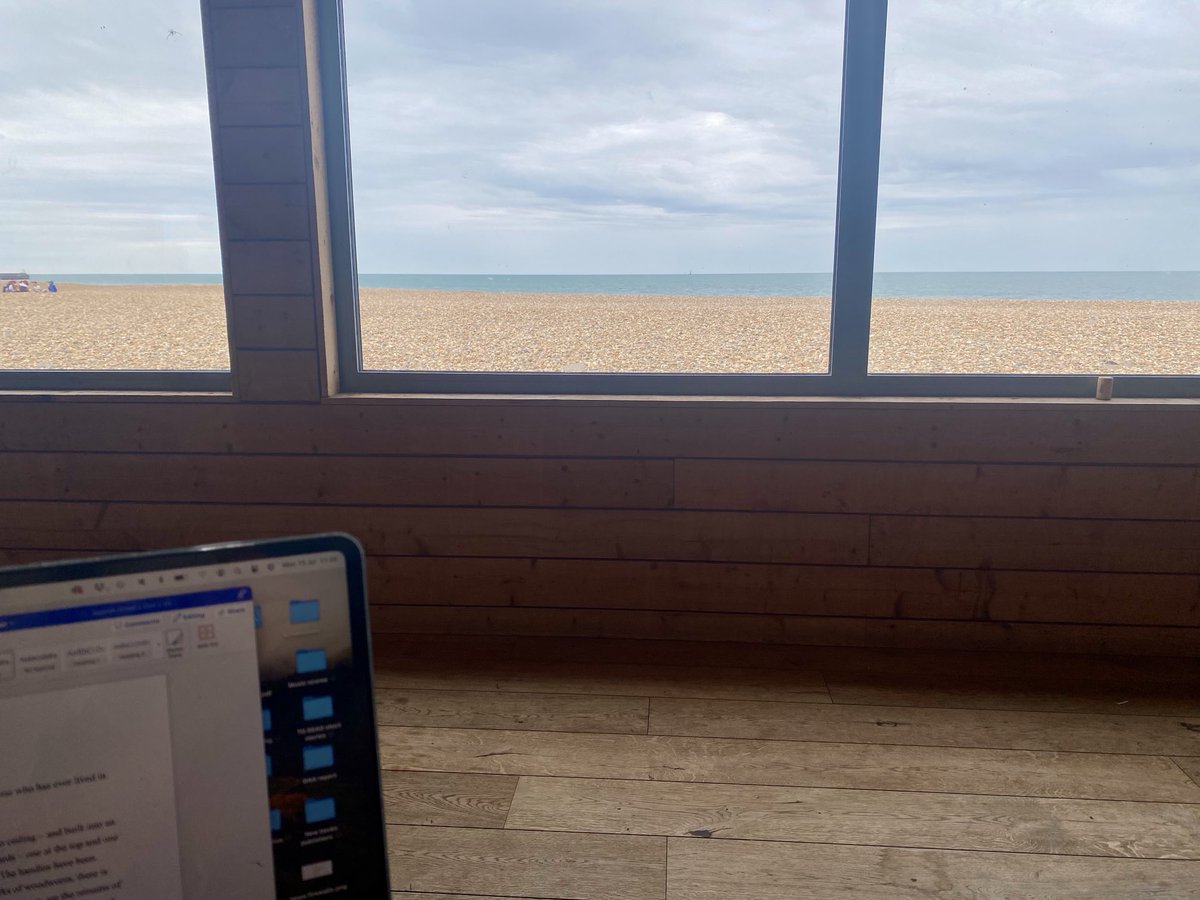 DebraWaters (@debashwat) on Twitter photo Started at new short story at a writers’ event organised by <a href="/newwritingsouth/">New Writing South</a> at Yellow Wave Cafe, Brighton. What a place to be inspired 😊 Started at new short story at a writers’ event organised by <a href="/newwritingsouth/">New Writing South</a> at Yellow Wave Cafe, Brighton. What a place to be inspired 😊