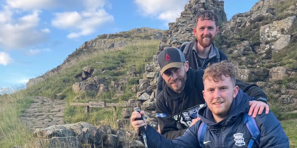 BCFC_Foundation's tweet photo. As a community we are immensely proud of this team of Foundation and OSC members who took on Hadrian's Wall! There is still time for you to make a difference today via the link found below or text KRO to 70560. 📲

All Donations are greatly appreciated, Keep Right On! 🔵 https://t.co/5vvuF7IXDu