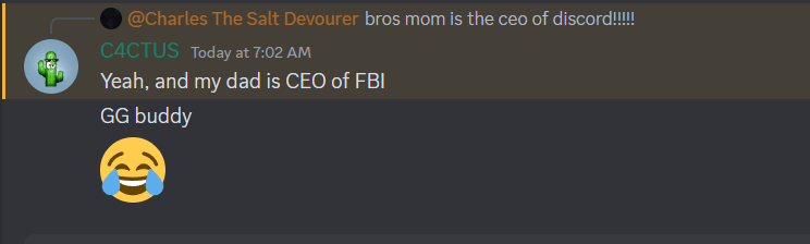 CharlesRBLX2's tweet photo. LMAO WHO IS THIS KID???? https://t.co/QDWliaWkwQ