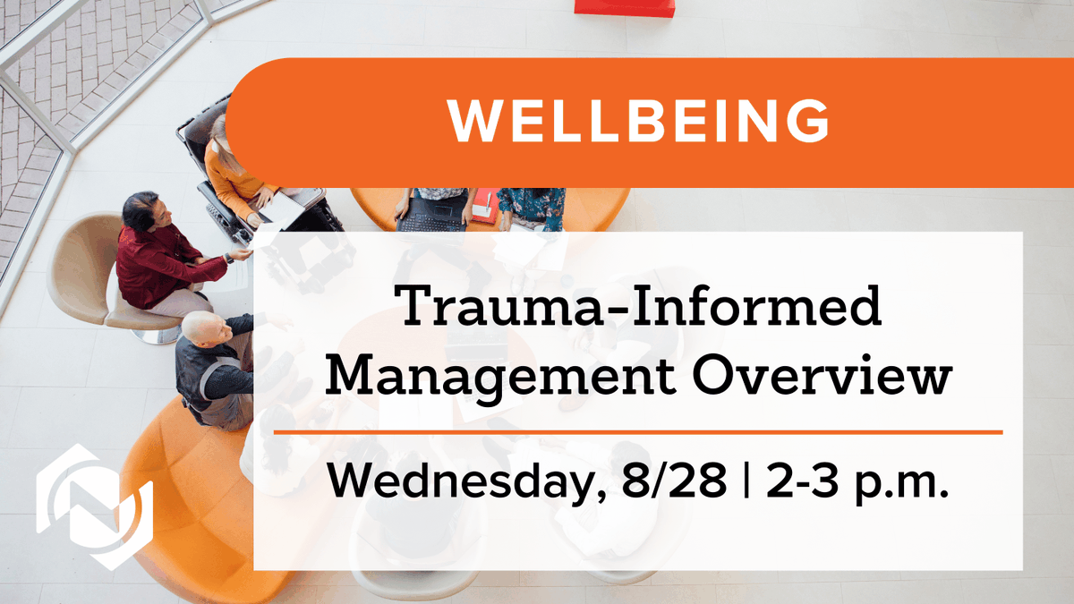 Don't miss our new webinar "Trauma Informed Management Overview" on August 28! Learn how making your library a trauma informed space can prevent and reduce instances of acute trauma, patron crisis, and staff burnout. Register today: loom.ly/0L0VtVA