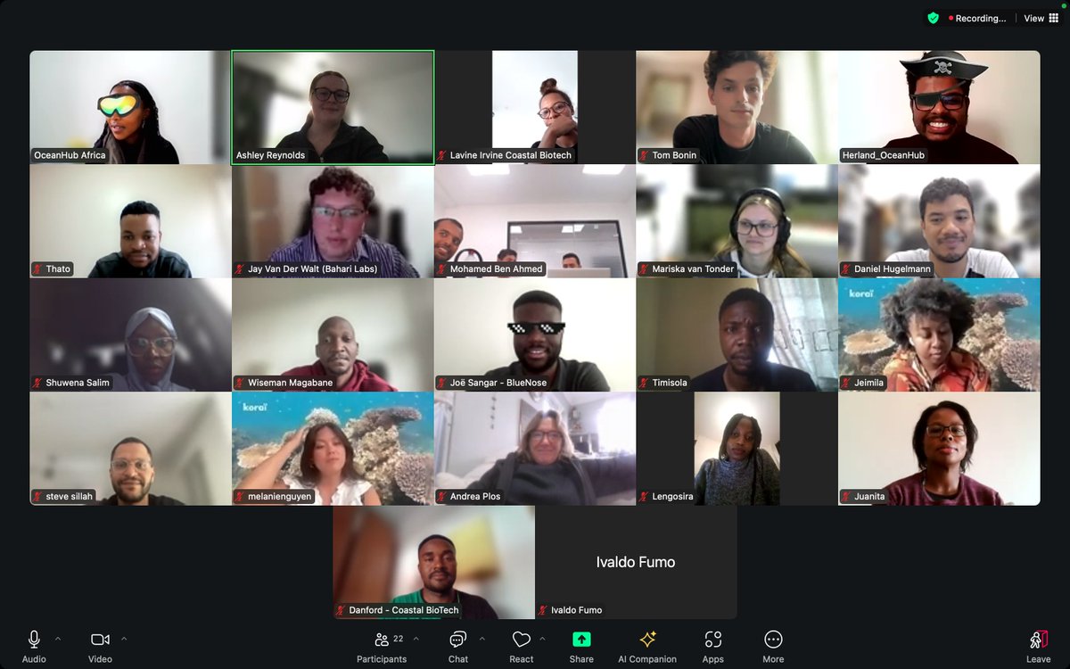 Welcome to the 5th cohort of our acceleration programme! 🌊

After a rigorous selection process, we have selected 10 incredible startups dedicated to preserving and restoring the health of our oceans.