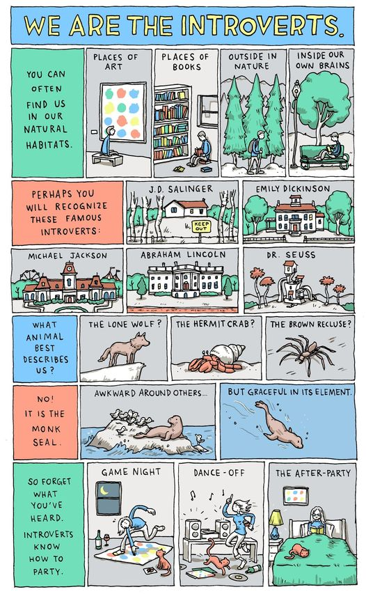 translartisan's tweet photo. This is sooo like me! Anyone else relate? ๐
โWe are the Introvertsโ by @grantdrawsโgenius as always!
To read the full post (recommended), visit https://t.co/WbSDyUVwWz
#comics #translatorslife #introvertlife #introvertsbelike https://t.co/llIHTRMbMP