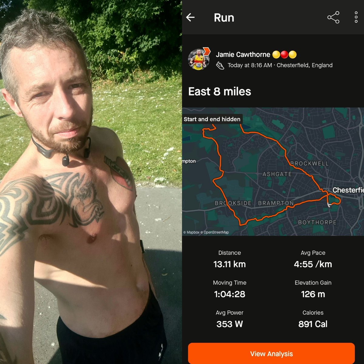 Captainbiglegs's tweet photo. A nice easy 8 miles to start the week off, it was perfect weather for it, and the route was something different each mile, which made the time fly by ๐ you can't ask for a better long run on a Monday morning ๐ช
#run #runner #running #ukrunchat #runclub #runningrace #wildrunning https://t.co/p5TVye0txJ