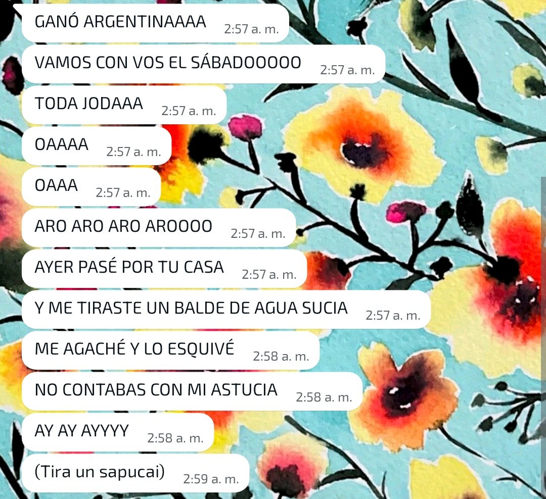 La adolescencia está perdida...
Los adole de mi iglesia a la madrugada: