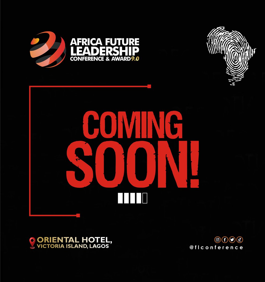 FlConference's tweet photo. Breaking News!!!

The registration for one of Africa's largest gathering of thought leaders and change makers; The African Future Leadership Conference and Awards is on the horizon

Everyone is curious!! Something is cooking!

Are you ready??

#AfricanLeadershipConference #AFLA https://t.co/Mu2nUA165s