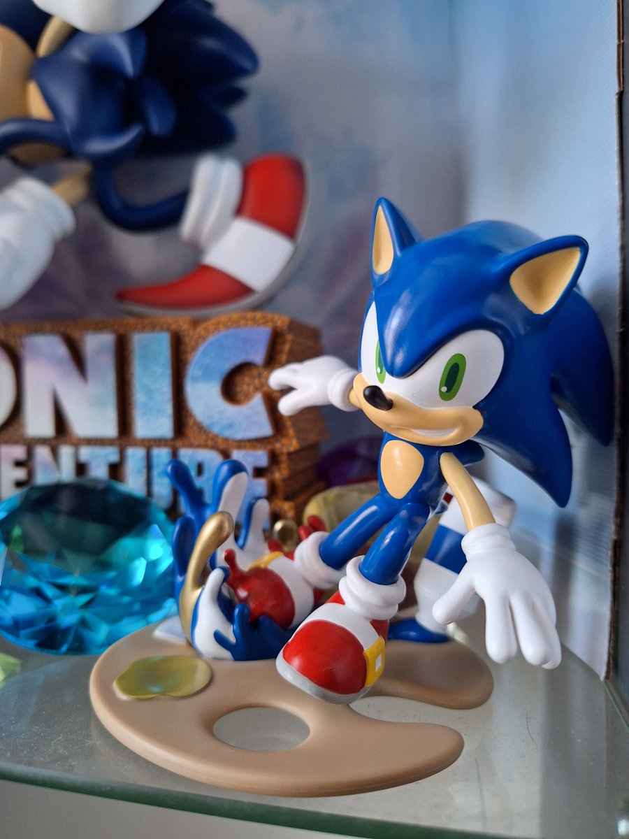 Sonic the hedgehog Palverse figure ♡ #palverse #pale #paint