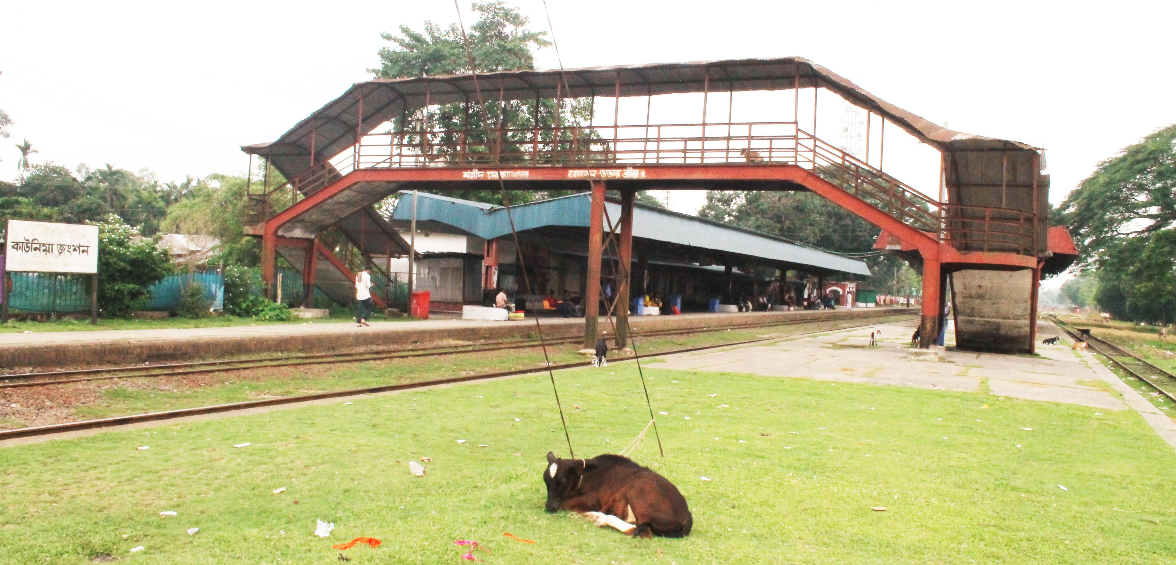 কাউনিয়া স্টেশন স্বাধীনতার ৫৩ বছরেও আধুনিকতার ছোঁয়া লাগেনি