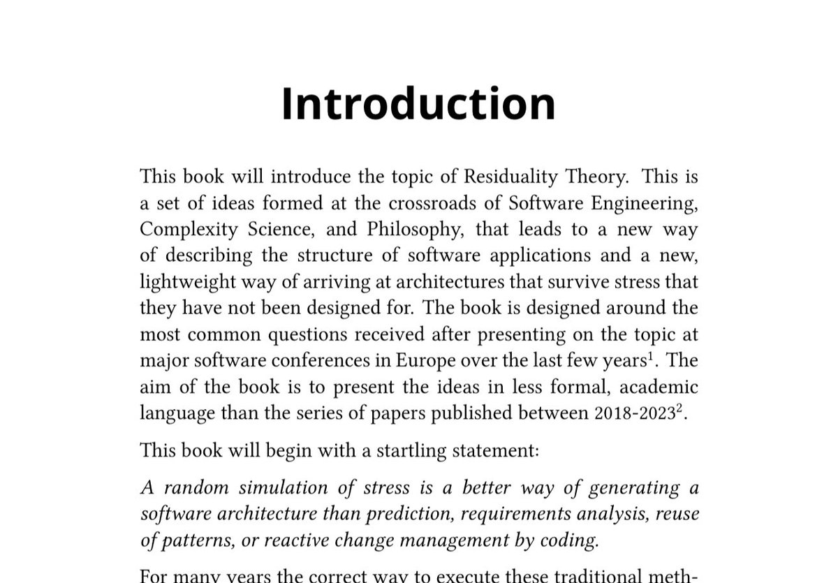 TechnologyTulip's tweet image. leanpub.com/residuality