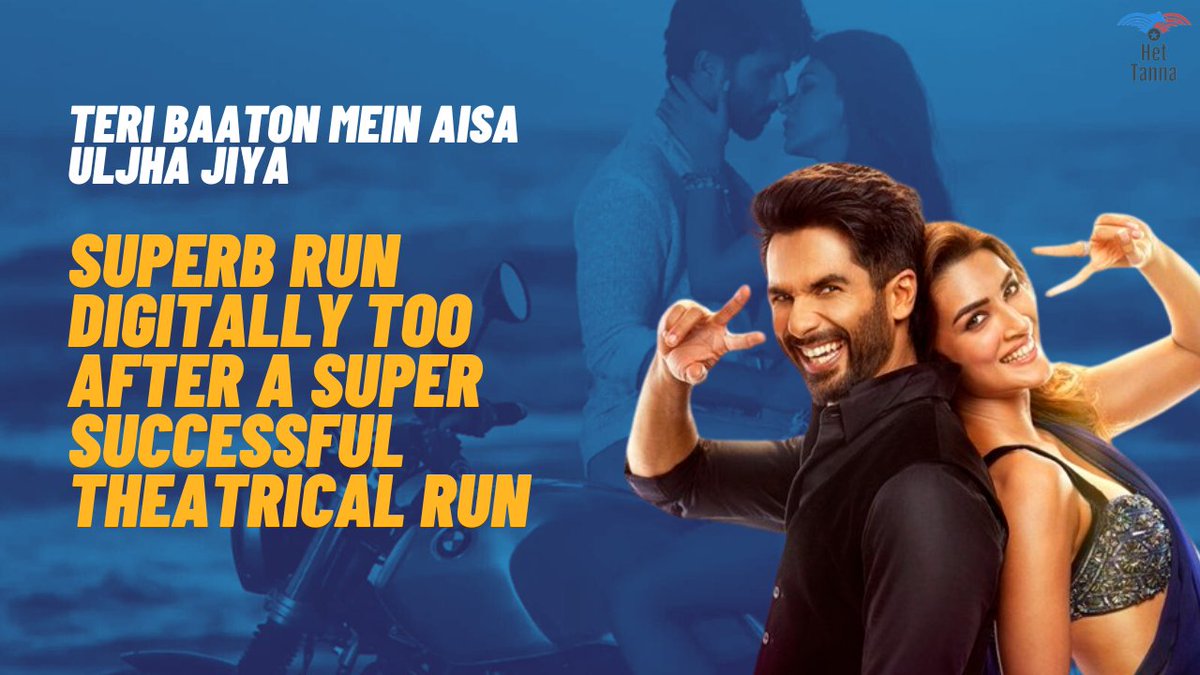Het Tanna (@hettannahere) on Twitter photo #TeriBaatonMeinAisaUljhaJiya is having a great run on Amazon Prime India, garnering solid viewership!! 👌🎟️
Watch: youtu.be/-oHRZF-YPKw
#ShahidKapoor #KritiSanon <a href="/shahidkapoor/">Shahid Kapoor</a> <a href="/kritisanon/">Kriti Sanon</a> #TeriBaatonMeinAisaUljhaJiya is having a great run on Amazon Prime India, garnering solid viewership!! 👌🎟️
Watch: youtu.be/-oHRZF-YPKw
#ShahidKapoor #KritiSanon <a href="/shahidkapoor/">Shahid Kapoor</a> <a href="/kritisanon/">Kriti Sanon</a>