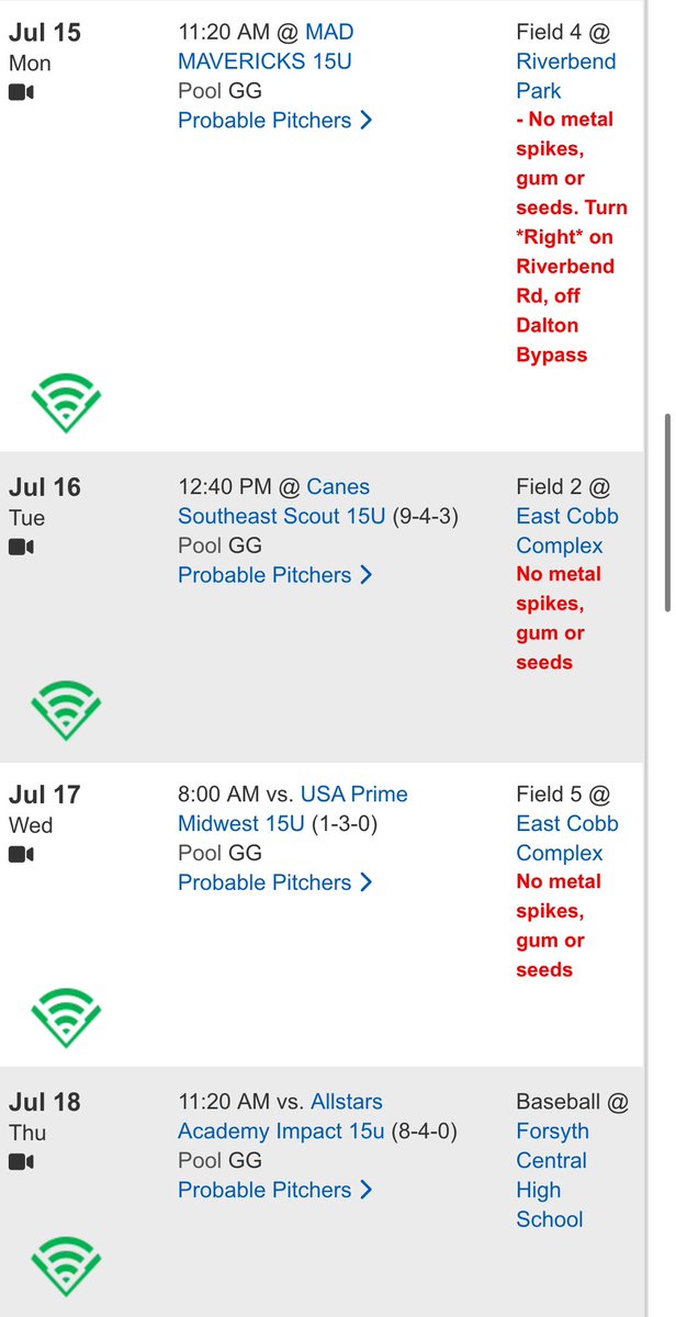 RichmondBraves's tweet photo. The 15u Platinum boys get rolling today at the @PerfectGameUSA WWBA 👀💪🏼 https://t.co/gog6KqezHc