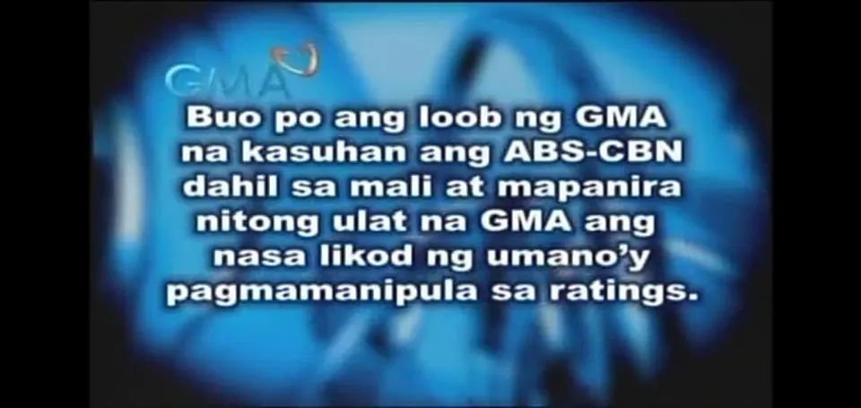 altMadzLatest's tweet photo. Throwback: Naaalala niyo pa ba ang TV Ratings issue noong 2007 mga Kapuso? Na kung saan nagpalabas ng FAKE NEWS ang ABS-CBN at pinagbintangan ang GMA na Nandaya sa Ratings? https://t.co/qUslvoUAJF