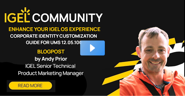 ReneRecker's tweet photo. UMS 12.05.100 IS GOING ONLINE TODAY

If you want to learn more about the UMS 12.05.100 check out our IGEL Community Release Session with Florian Strobl

https://t.co/YYbrFUsfx6 https://t.co/QfhlK03vrA https://t.co/1cYwvquTrG