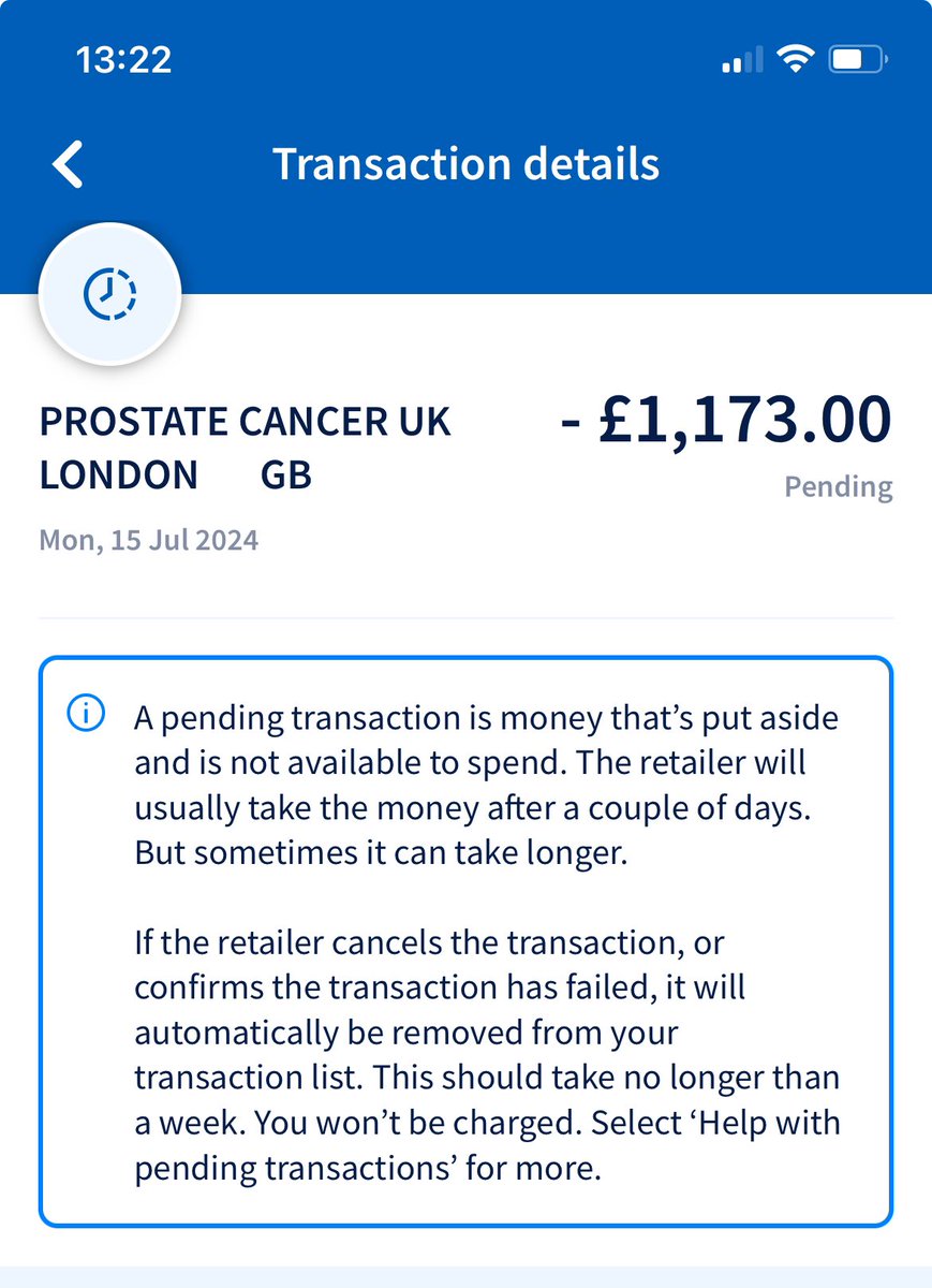 We have now donated £1,173.00 to <a href="/ProstateUK/">Prostate Cancer UK</a> 

All funds raised were directly from the teams own wallet and linked to JOOD TokenTactics. 

💙
