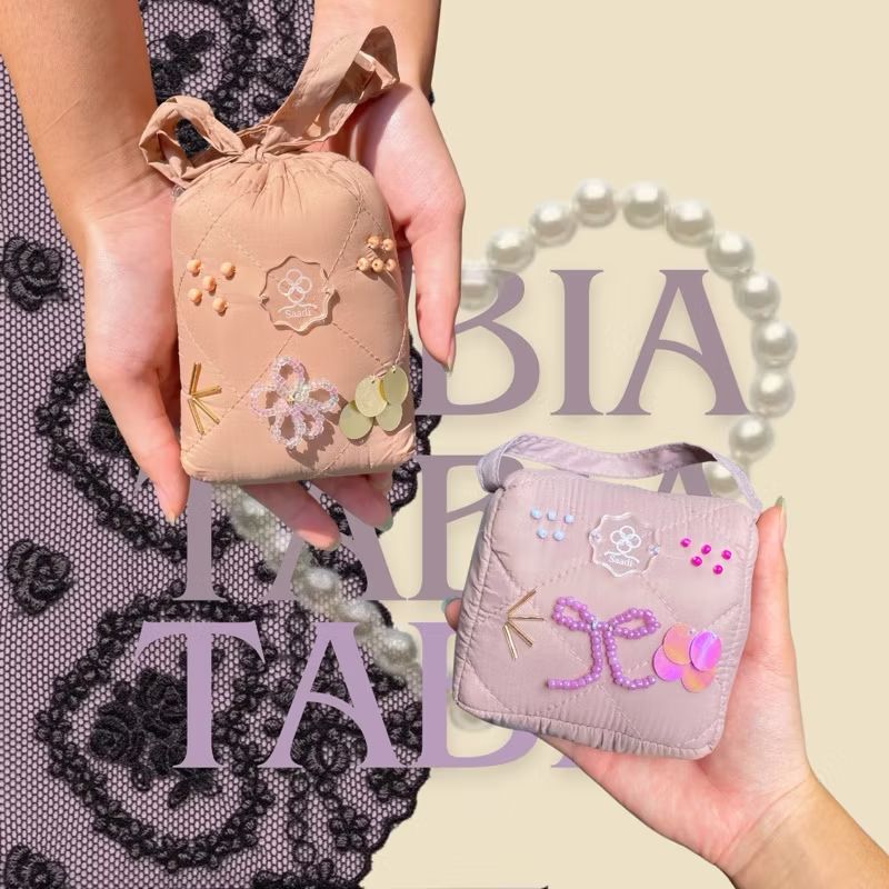 puttche's tweet image. Mukena Travel Mini Unik Payet Tabia Prayer Set BONUS Tasbih Sajadah Mini dan Packaging dengan harga Rp169.000. Dapatkan di Shopee sekarang! s.shopee.co.id/30TdVf7mAt?sha…