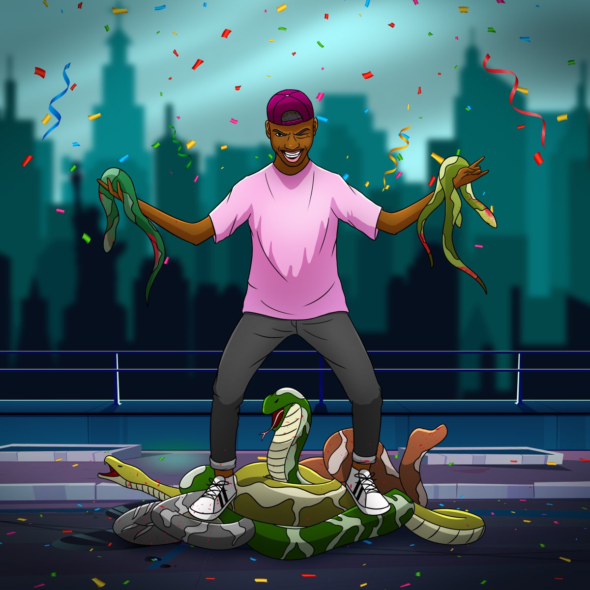 Done these both cover arts for my one of the best client <a href="/iDivinepapi/">⚡️SOYPAPI⚡️</a> and He's the best rapper do support him😊🥰