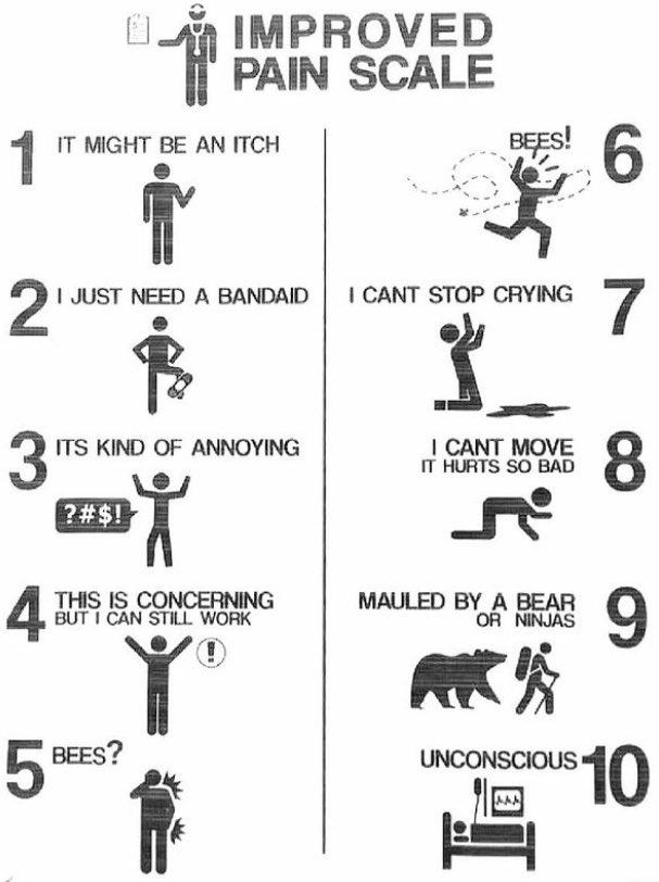 Hilarious pain scale by github.com/marlycormar/im… 😂👍
Would be cool to validate! 😎
