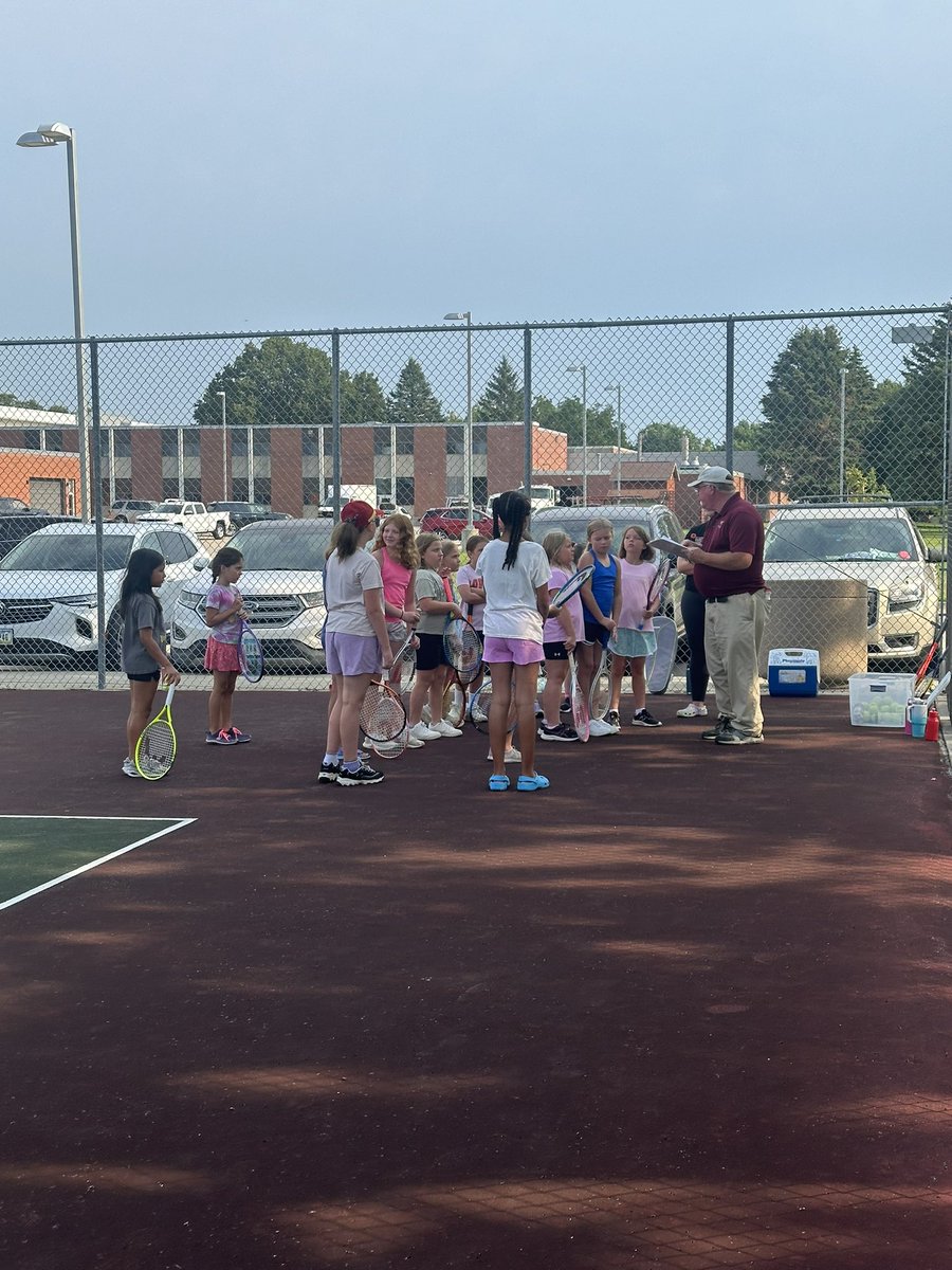 WC_LynxTennis's tweet photo. Great to see so many participating in the 1st day of Fuller Hall Summer Tennis today!!  It’s great to see a growing enthusiasm for this amazing sport! And awesome seeing so many laughing and having fun out on the courts (and showing so much potential too!!) https://t.co/Ueow2FxqAC