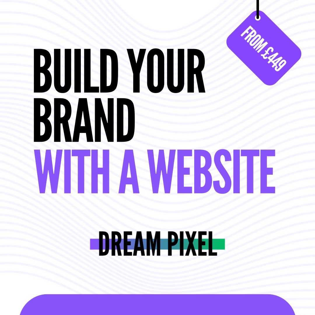 Take your brand &amp; business to the next level by having your very own website 💫

Businesses that have a website have a much higher success rate, and typically bring in much more business revenue 👈

dreampixel.co.uk

#barnstaple #northdevon #devon #devonbusiness
