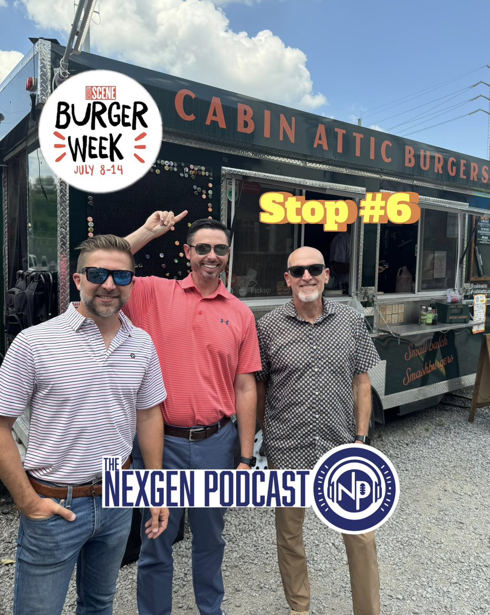TheNexGenPodC's tweet photo. Stop #6 on the Nashville Burger Week trail we are at Cabin Attic Burgersπ in Germantown βNashvilleβ. This burger was simple and delicious!
Full vid here - https://t.co/cqHjNB7Jae
Go out and support your local businesses ππΌ.
#nashville #nashvilleburgerweek #sceneburgerweek24 https://t.co/GSHr2Giu1c
