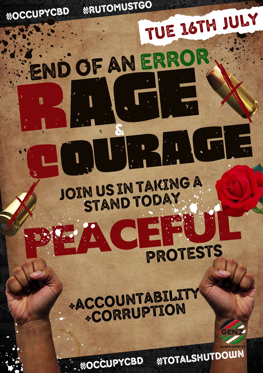 mohamedosmanMsa's tweet photo. BREAKING NEWS :Tomorrow, we unite and stand up for our rights against a corrupt government! Let's show our strength in numbers. Retweet if you're ready to fight for a better future! ✊🇰🇪 #RutoMustGo (HAPPENING NOW""DCI and NIS"Aura for Aura"Collins Jomaisi Khalisia""Charlene Ruto https://t.co/6gG10YVCTU