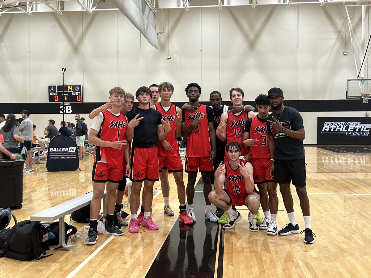Benjamin Wagner (@benwagner2025) on Twitter photo Just had our last GASO tournament!
Went 4-1 in the top tier bracket and are 35-8 on the season.
Final tournament with <a href="/SAHoopsElite/">SA Hoops Elite</a> this coming weekend in Georgia. ๐ฅน
Thank you <a href="/TexasHoopsGASO/">TexasHoops/GASO ๐</a> <a href="/GASOMass/">Ryan Massad ๐</a> <a href="/GASOBlue/">Blue Zertuche ๐</a> <a href="/GASOTim/">Tim Littlefield</a> <a href="/GASOLyndon/">Lyndon Cook ๐</a> <a href="/iFilmHoopers/">Michael Timmins</a> for showcasing our squad Just had our last GASO tournament!
Went 4-1 in the top tier bracket and are 35-8 on the season.
Final tournament with <a href="/SAHoopsElite/">SA Hoops Elite</a> this coming weekend in Georgia. ๐ฅน
Thank you <a href="/TexasHoopsGASO/">TexasHoops/GASO ๐</a> <a href="/GASOMass/">Ryan Massad ๐</a> <a href="/GASOBlue/">Blue Zertuche ๐</a> <a href="/GASOTim/">Tim Littlefield</a> <a href="/GASOLyndon/">Lyndon Cook ๐</a> <a href="/iFilmHoopers/">Michael Timmins</a> for showcasing our squad