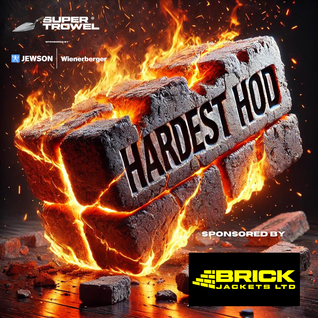 Introducing the ‘Hardest Hod’ Competition sponsored by Brick Jackets.

This year we wont only be establishing who is the UKs fastest bricklayerbut lets see what hod carrier can load out 1000 bricks the fastest ? 
#supertrowel #hardesthod #bricklayerssocialclub #event