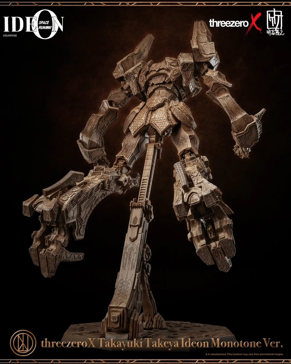 TimelessDimen's tweet image. #IDEON
#TakeyaTakayuki

TO BE SOLD AT FOLLOWING EVENTS 
26TH - 29TH JULY 2024 ChinaJoy SHANGHAI 
26TH - 30TH ANI-COM &amp;amp; GAMES HONG KONG 2024

LIMITED TO 100 UNITS WORLDWIDE 
RELEASE TIME 3RD QUARTER 2024 
threezero X TAKEYA TAKAYUKI IDEON MONOTONE VER. 
timelessdimension7.wordpress.com/2024/07/15/%e7…