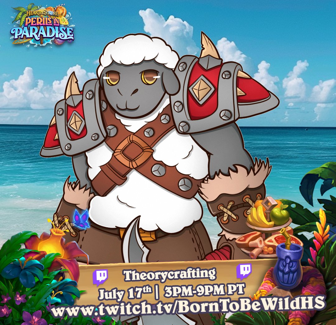 Excitement abounds to be theorycrafting as part of the Born to be Wild crew on July 17!